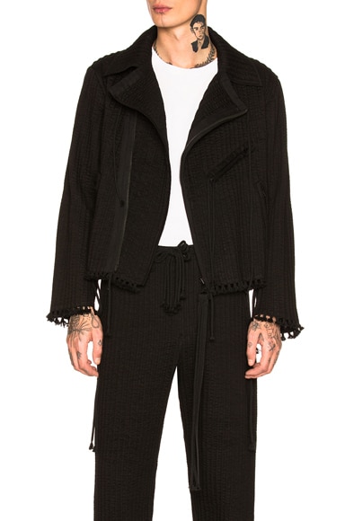 Cord Tunnel Biker Jacket