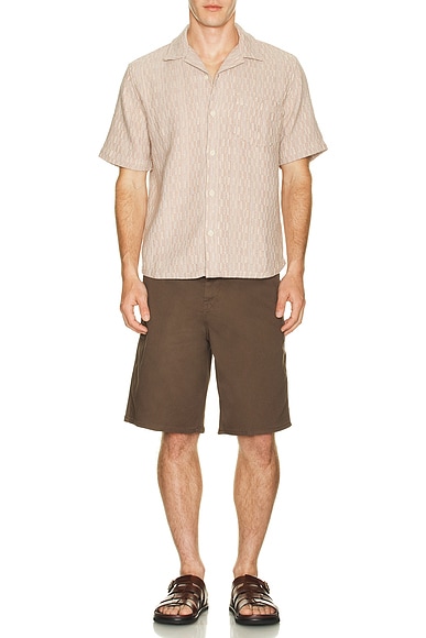 Rainbow Weave Short Sleeve Shirt
