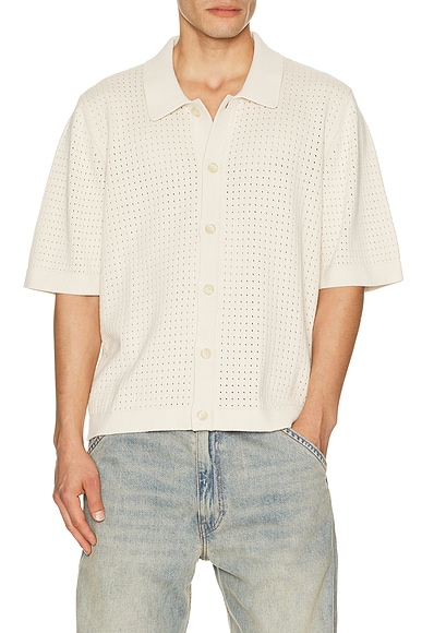 Pointelle Knit Shirt