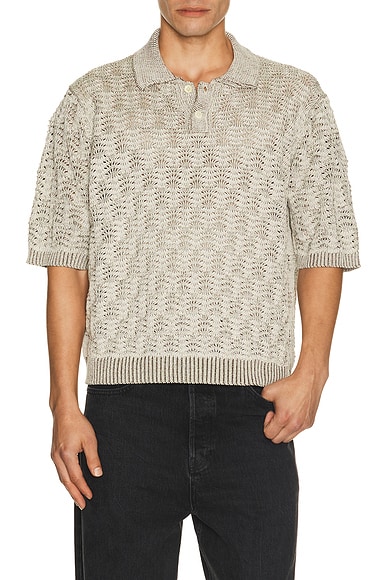Cable Lace Polo
