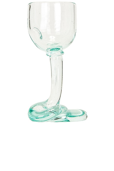 Completedworks Recycled Glass Wine Glass in Clear