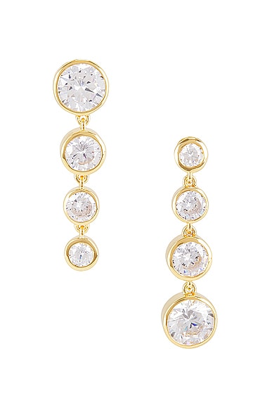 Shop Completedworks Light Of The Past Ii Earrings In 14k Gold Plate