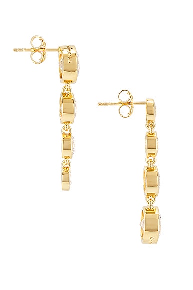 Shop Completedworks Light Of The Past Ii Earrings In 14k Gold Plate