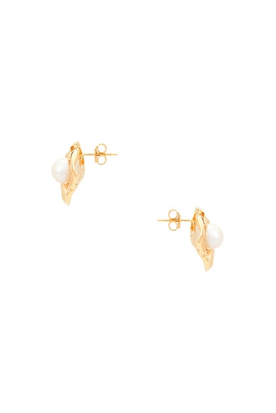 Shop Completedworks 18k Gold Plated & Freshwater Pearl Earring