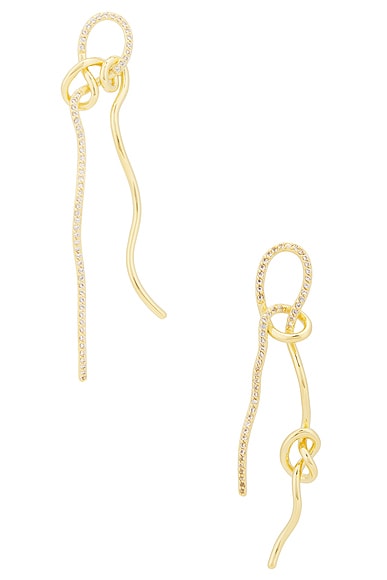 Completedworks Not Even The Mathematician Earrings in 18k Gold Plated
