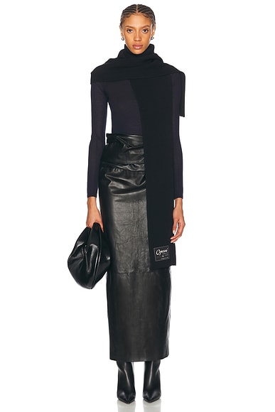 Knitted Collar Scarf