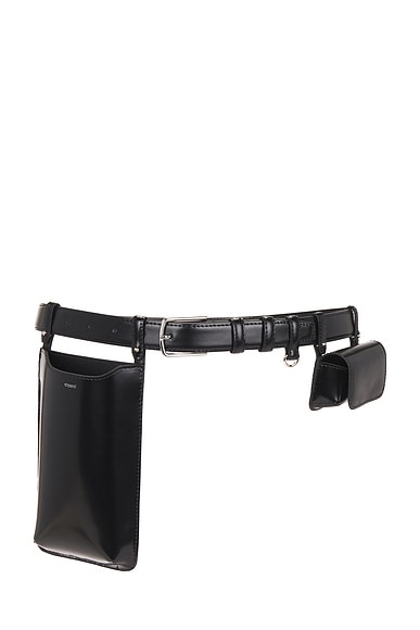 Coperni Case Belt in Black