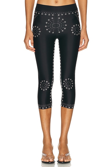 Mantra Print Cycling Pant