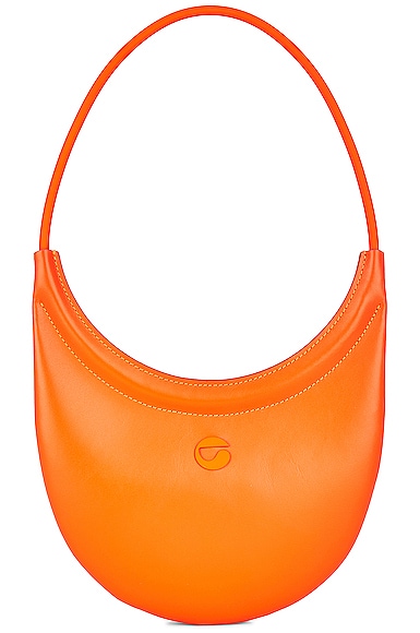 Coperni Ring Swipe Bag in Orange