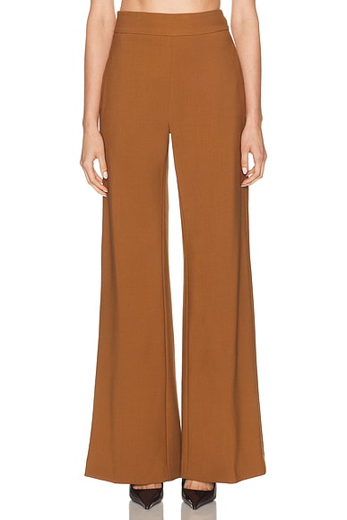 Carolina Herrera Diane Pant in Nutmeg