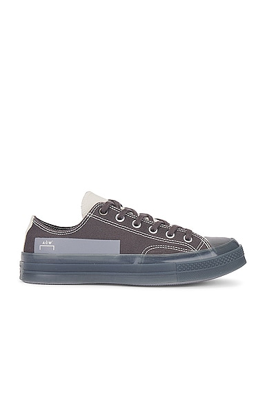 Converse A Cold Wall Chuck 70 in Silver Birch, Pavement, & Steel Gray