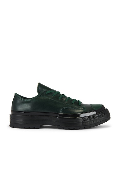Converse Chuck 70 National Leather Sneaker in Branch Out & Black