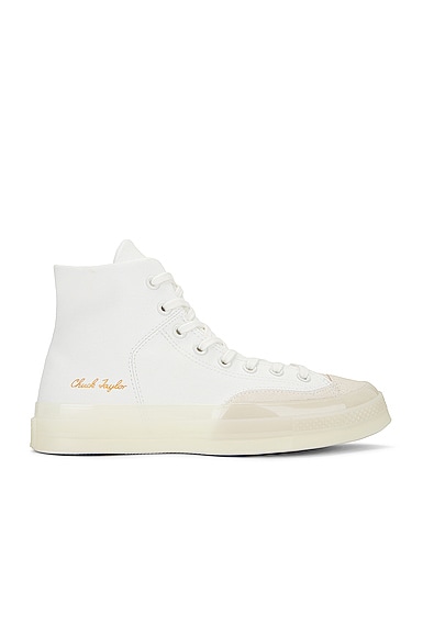 Chuck 70 Marquis Sportswear In Vintage White/natural Ivory