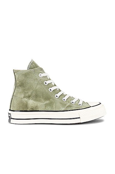 Converse Chuck 70 Hi Washed Canvas in Light Field Surplus