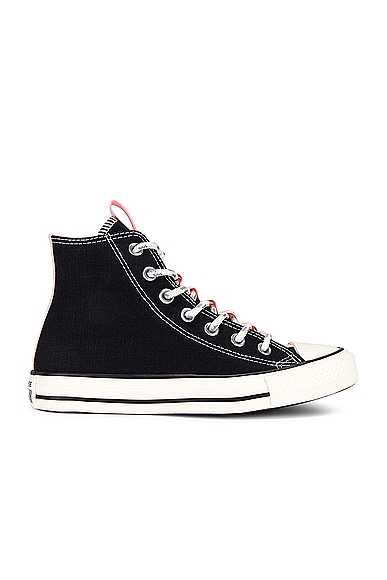 Converse Ctas Play On Utility in Black & Egret