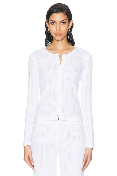 Cou Cou Intimates The Cardi in White