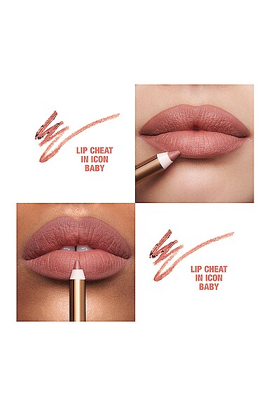 Shop Charlotte Tilbury Lip Cheat Liner In Icon Baby