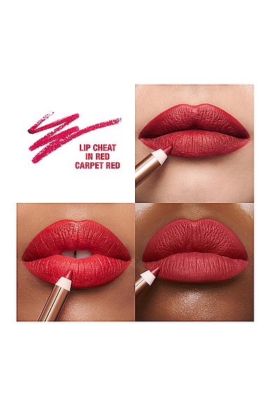 Shop Charlotte Tilbury Lip Cheat Liner In Red Carpet Red