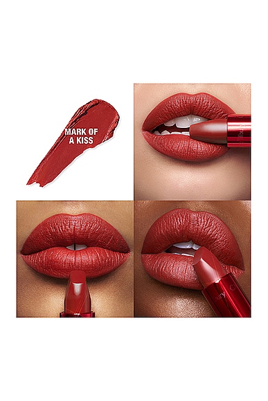Shop Charlotte Tilbury Matte Revolution Lipstick In Mark Of A Kiss