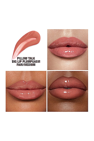 Shop Charlotte Tilbury Pillow Talk Big Lip Plumpgasm In Fair & Medium