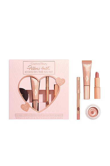 リップライナー Charlotte Tilbury Pillow Talk On The Go Pillow Talk On The Go: Mini Pillow Talk Makeup Gift Set Walk
