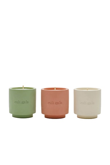 Candle Trio Set