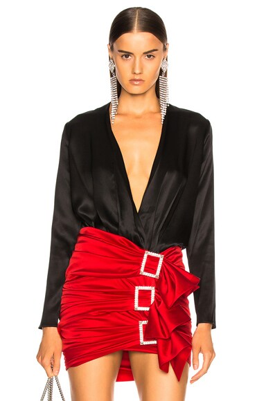 Deep V Bodysuit
