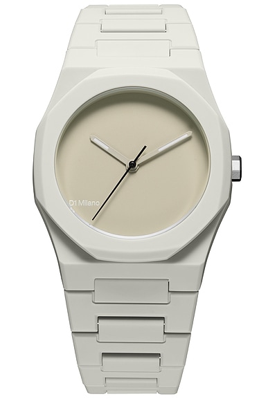 D1 Milano Polycarbon 37mm Watch in Grey
