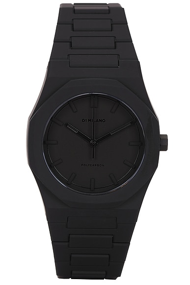 D1 Milano Polycarbon Nebula 37mm Watch in Nebula Black