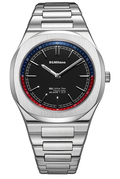 D1 Milano Ultra Thin 1970 39mm Watch in Silver