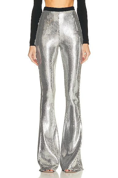Sequin Flared Trouser