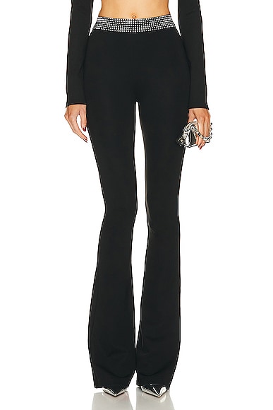 Crystal Embroidered Trouser