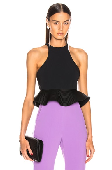 【DAVID KOMA】BLACK WAIST-MARK peplum BELT David Koma Peplum belt - black | Garmentory