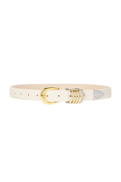 Hollyhock Mixed Metal Belt
