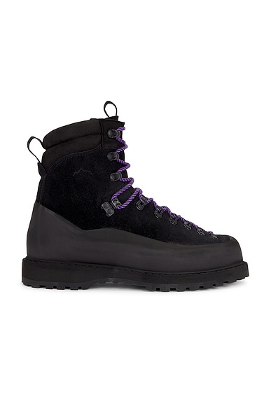 Diemme Everest Boot in Black Suede