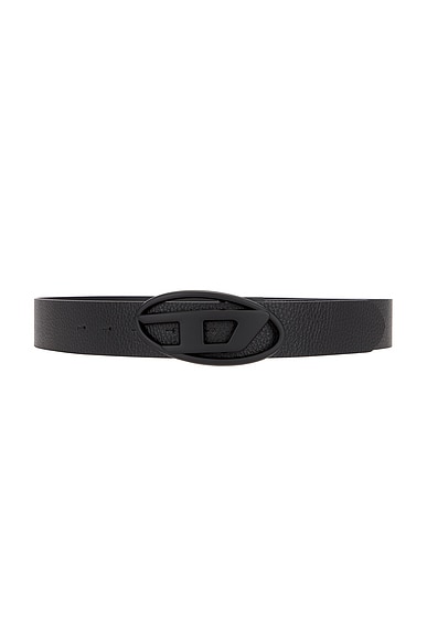 Diesel D Belt in Black