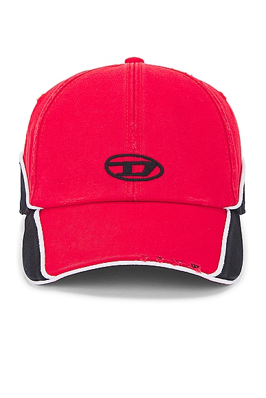 Diesel Dale Hat in Formula Red