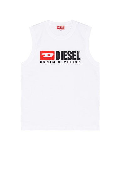 Diesel Isco Tank Top in White