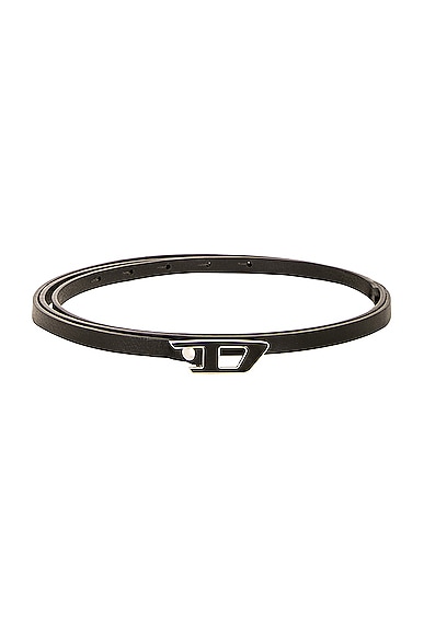 diesel logo lettering belt