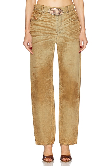 Diesel Low Rise Straight Leg Jeans in Denim