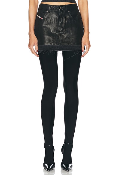 Michelle mason leather mini skirt on sale
