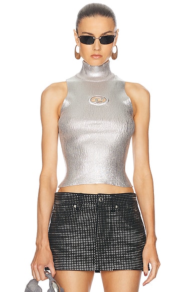 Diesel Tank Top in Misty Rose