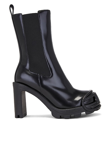Diesel Hammer Chelsea Boot in Black