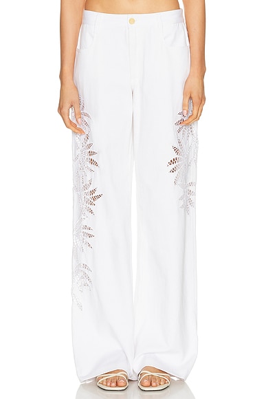 Diotima Stulla Wide Leg in White