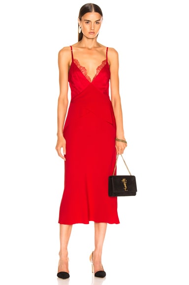Dion lee stencil lace bias dress 2025