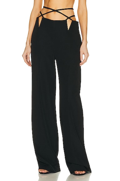 Dion Lee V-wire Trouser in Black