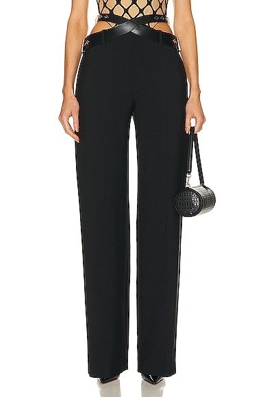 Shop Dion Lee Constrictor Pant In Black