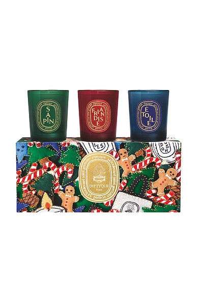Limited Edition Votive Set Of 3 Candle Set