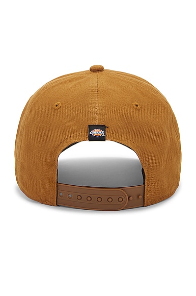 Shop Dickies Washed Canvas Cap In Brown Duck