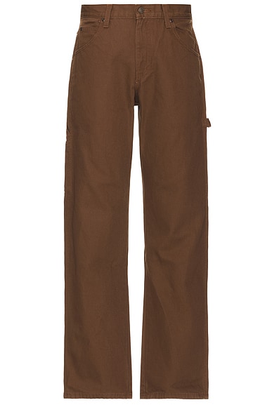 Dickies Relaxed Fit Duck Jean in Rinsed Timber